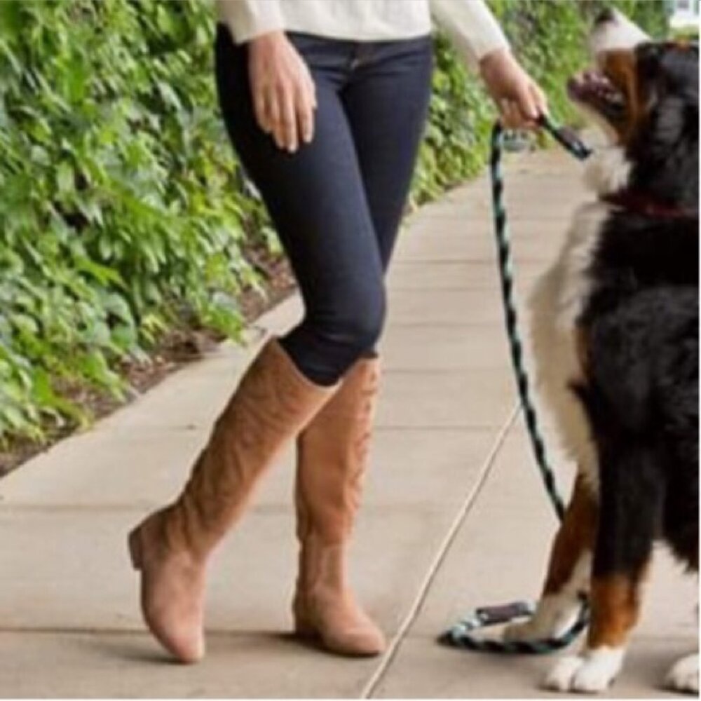 Jack Rogers Tara Suede boots. Size 8